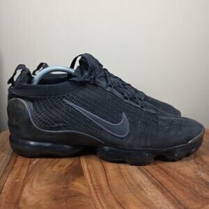 Nike Air VaporMax 2021 Flyknit Black Anthracite Mens Size 12 Shoes DH4084-001